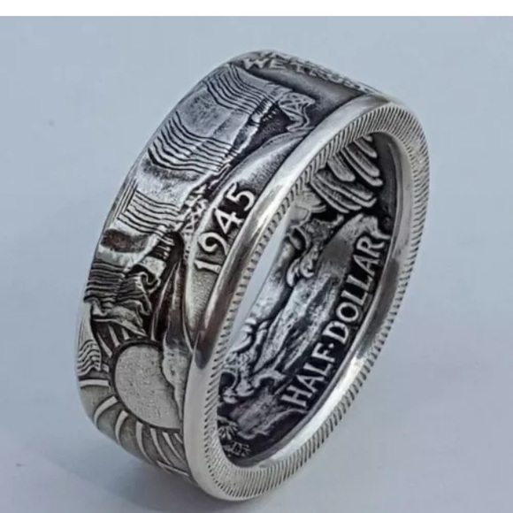New Fashion Silver Plated Rings for Men's Jewelry - Picture 4 of 4